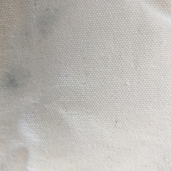 All Week Long Canvas Tote in cream and Caramel - Picture 5 of 5